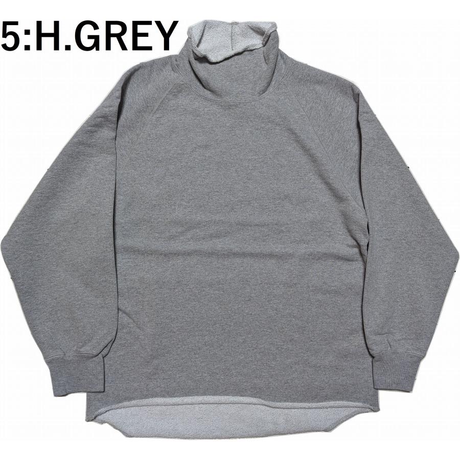 ワラワラスポーツ 13オンス ロールネックタートル メンズ トレーナー 日本製 WALLA WALLA SPORT 13oz ROLL NECK TURTLE 010 | WALLA WALLA SPORT | 05