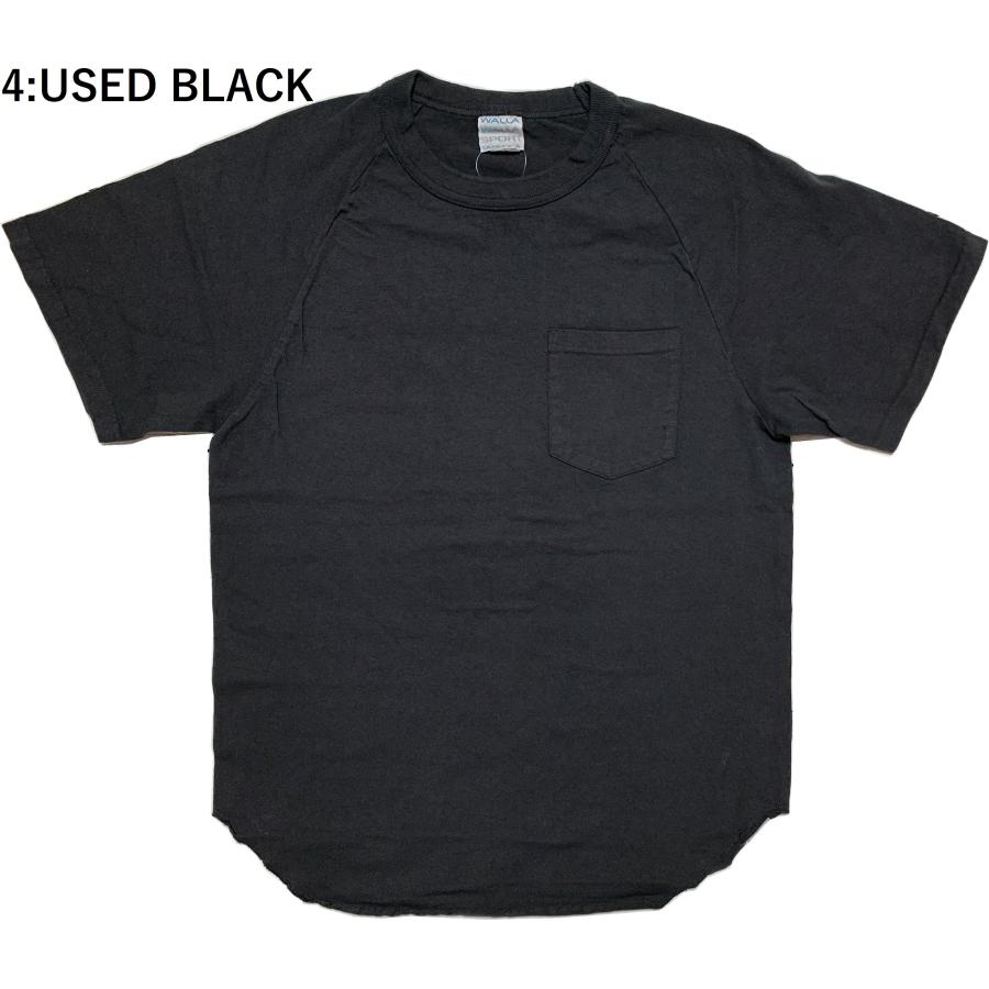 ワラワラスポーツ ショートスリーブ ベースボールT ウィズポケット メンズ  Tシャツ 日本製 WALLA WALLA SPORT S/S BASEBALL TEE W/POCKET 015 | WALLA WALLA SPORT | 04