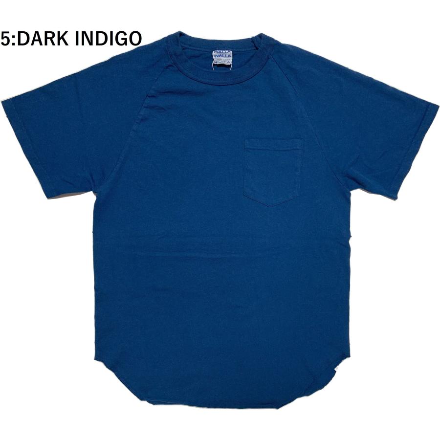 ワラワラスポーツ ショートスリーブ ベースボールT ウィズポケット メンズ  Tシャツ 日本製 WALLA WALLA SPORT S/S BASEBALL TEE W/POCKET 015 | WALLA WALLA SPORT | 05