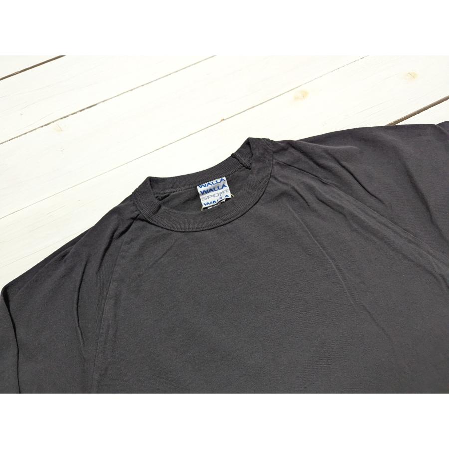 ワラワラスポーツ 3/4 ベースボール ティー ソリッド メンズ  Tシャツ 日本製 WALLA WALLA SPORT 3/4 BASEBALL TEE SOLID 031 | WALLA WALLA SPORT | 10
