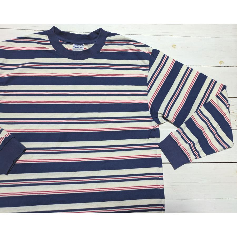 WALLA WALLA SPORT（ワラワラスポーツ） ロングスリーブ ストライプ