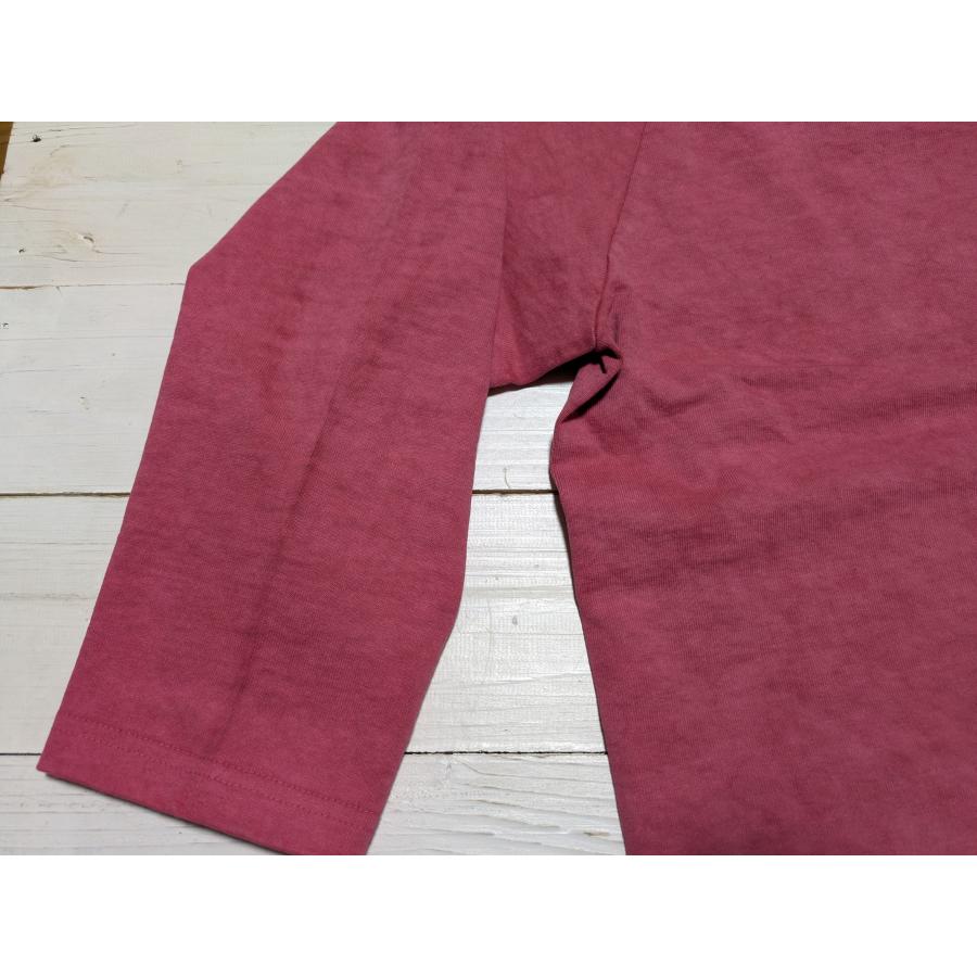 ワラワラスポーツ ピグメントダイ 9オンス ベースボール ティー メンズ Tシャツ 日本製 WALLA WALLA SPORT PIGMENT DYE 9oz BASEBALL TEE 080 | WALLA WALLA SPORT | 17