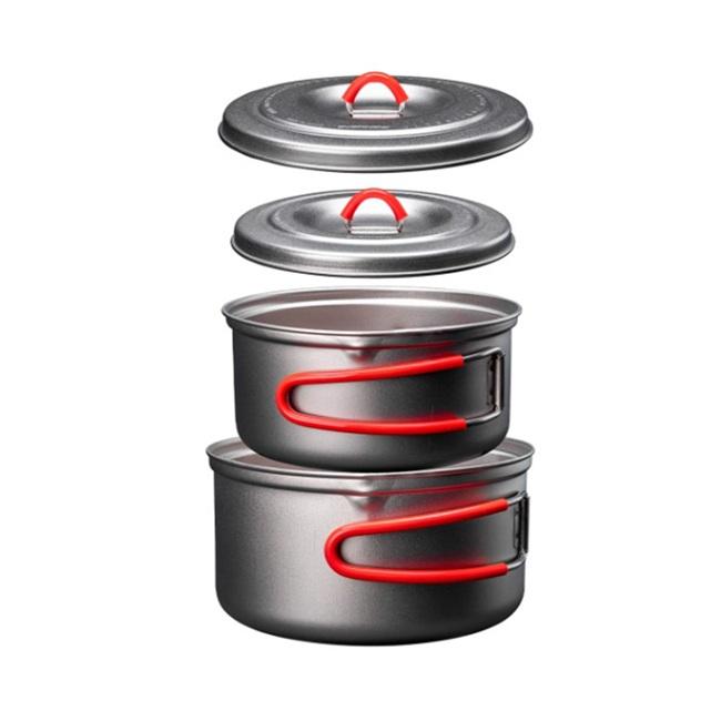 【在庫処分SALE！】エバニュー［EVERNEW］Ti U.L. Pot 600 + 900（チタンウルトラポット600+900）の画像