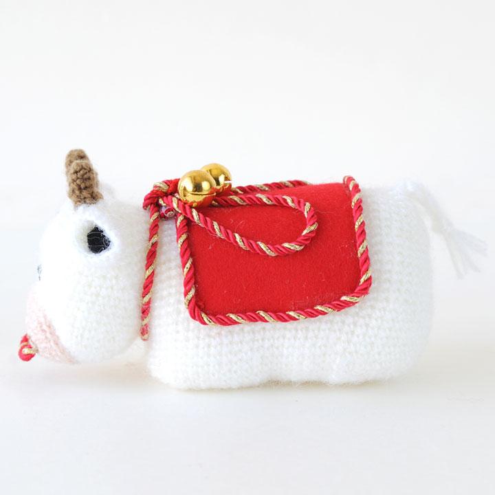 ハマナカ 干支あみぐるみキット 正月飾りのうし｜ハマナカ あみぐるみ