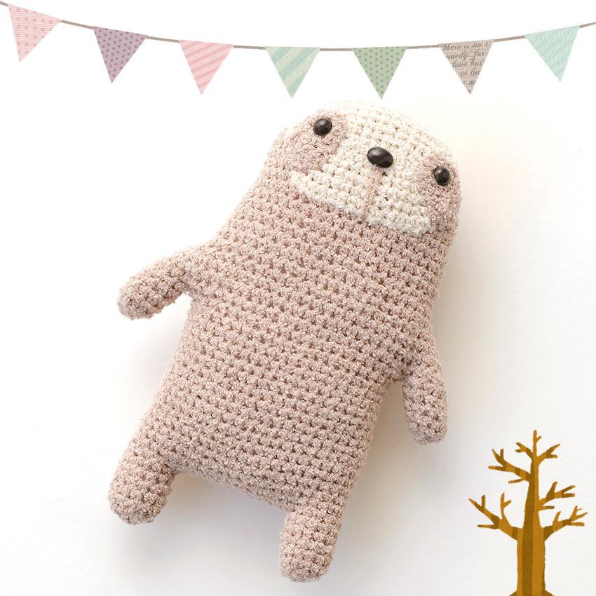 ハマナカ ナマケモノの編みぐるみ | あみぐるみキット 編み