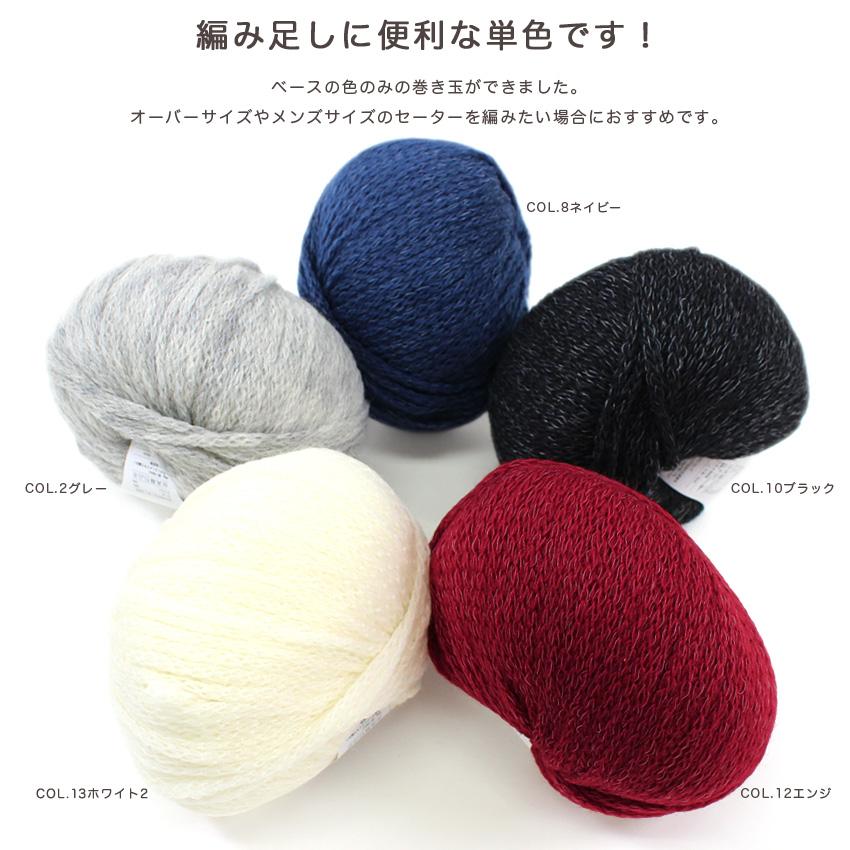 在庫限り】みんなのセーター ソリッド 40g｜超極太 ジャガードヤーン