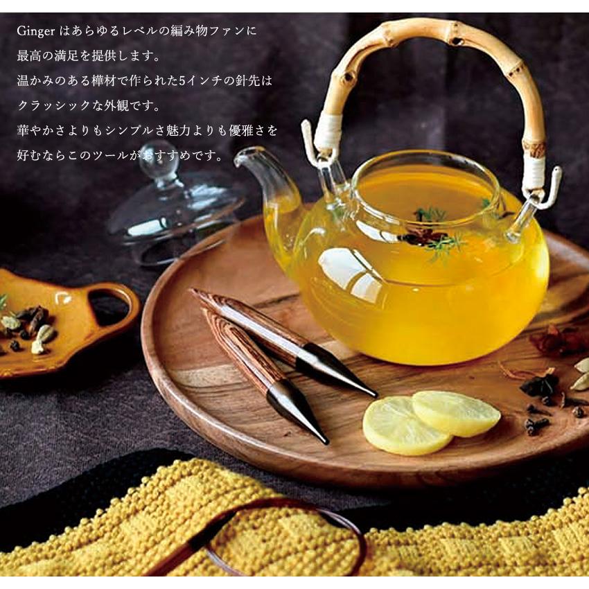 KnitPro Ginger(ニットプロジンジャー)5インチ(約13cm)付け替え輪針