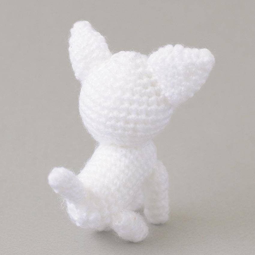 ハマナカ チワワ ホワイト H320-008-001｜あみぐるみ キット 手編み