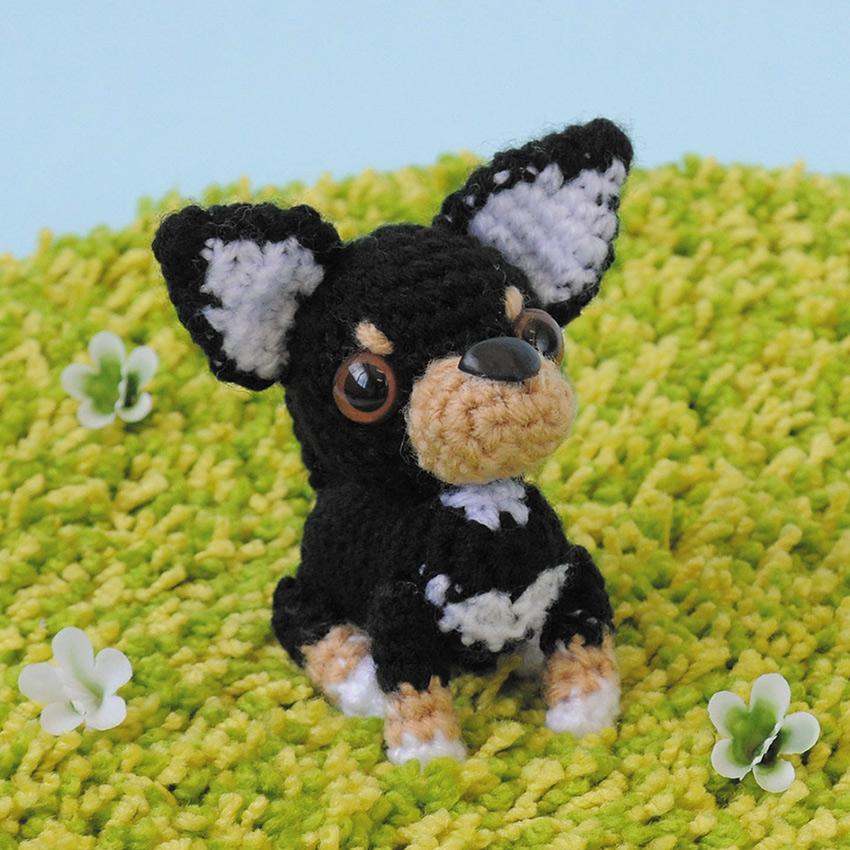 020　チワワのあみぐるみ チワワのあみぐるみキーホルダー あみぐるみ Uoo3 通販 6993714