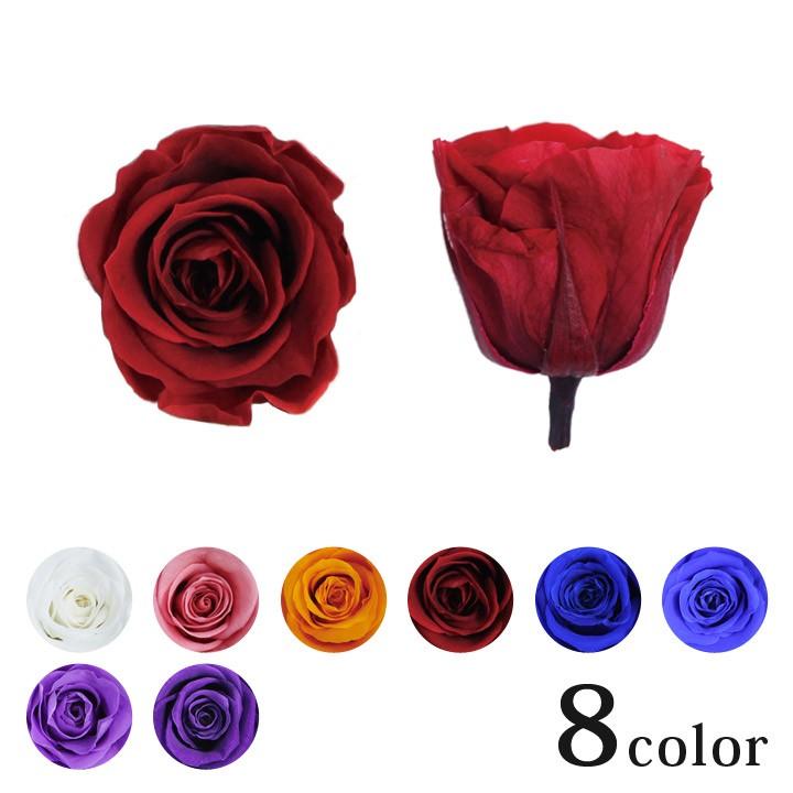 プリザミニパック バラヘッド 1輪 プリザーブドフラワー フラワー 花材 資材 ハーバリウム 小分け 少量 ハンドメイド クラフト リース 手芸材料の通販シュゲールyahoo 店 通販 Yahoo ショッピング