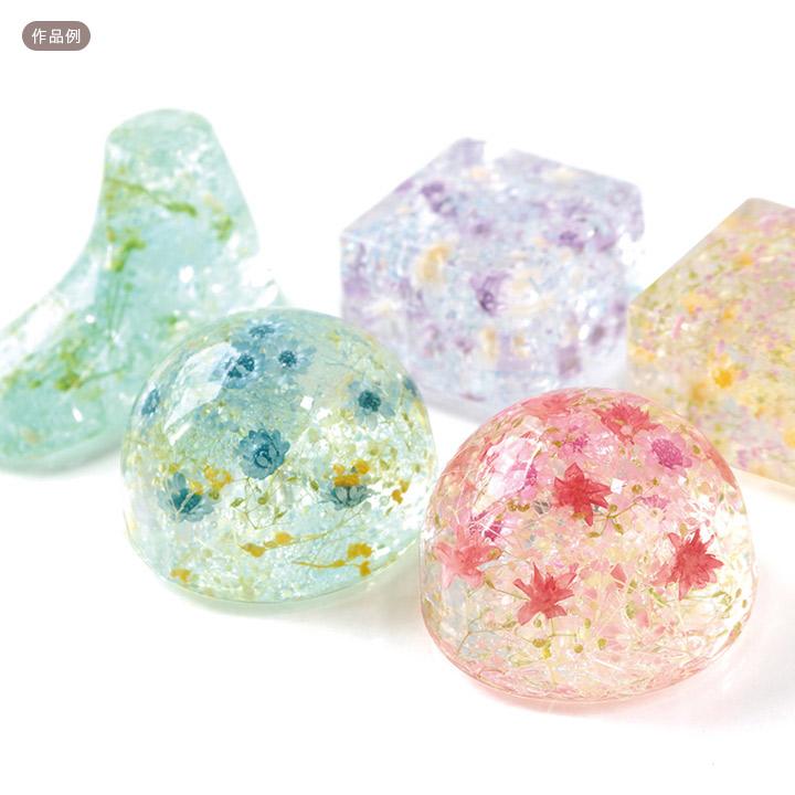 固まるハーバリウム 固まるハーバリウム ミニボトル オイルが溢れない】 | KIKKER