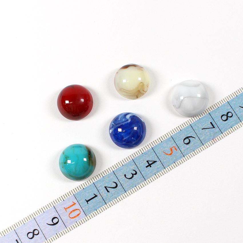 アクリルカボション ラウンド 16mm 2個 | カボション アクリル パーツ 