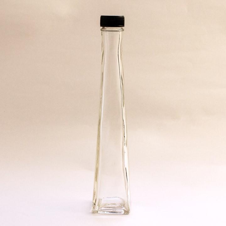 ガラスビン四角H24cm HBM-12 ハーバリウム 材料 植物標本 インテリア ガラス ボトル 容器 キット