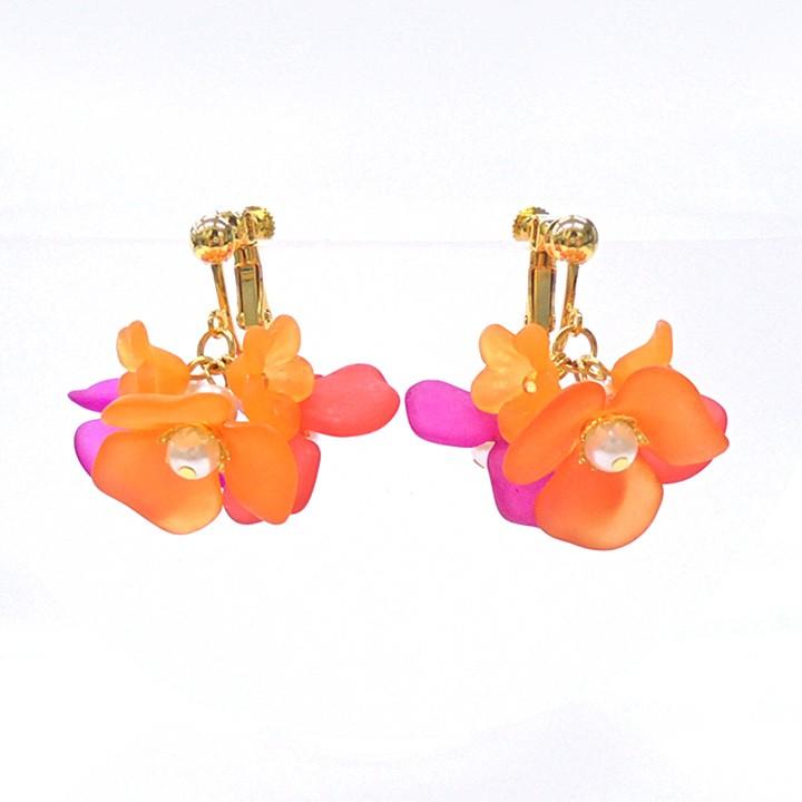 ビーズキット 京 ひらり花びら 耳飾り カランコエ Bk106 キット 花びら手まり ビーズ 和風 花 フラワー アクセサリー パーツ イヤリング 手芸材料の通販シュゲールyahoo 店 通販 Yahoo ショッピング