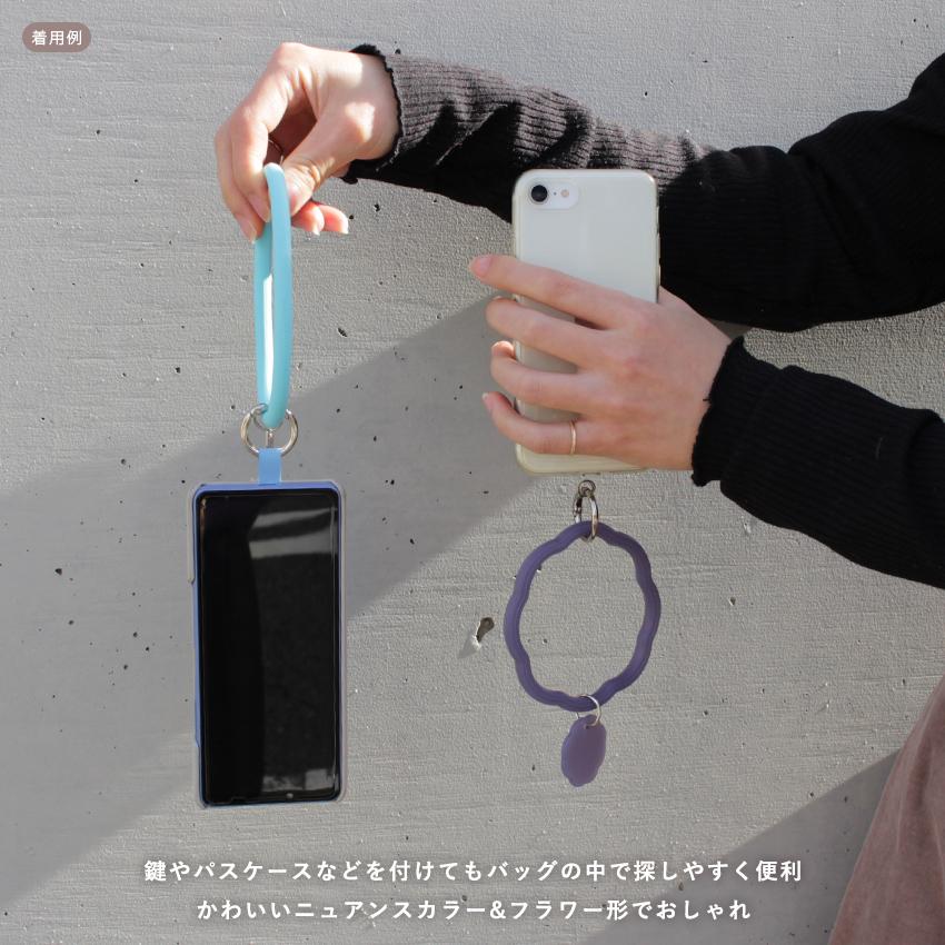 クラフトハートトーカイ シリコンリング フラワー | スマホリング