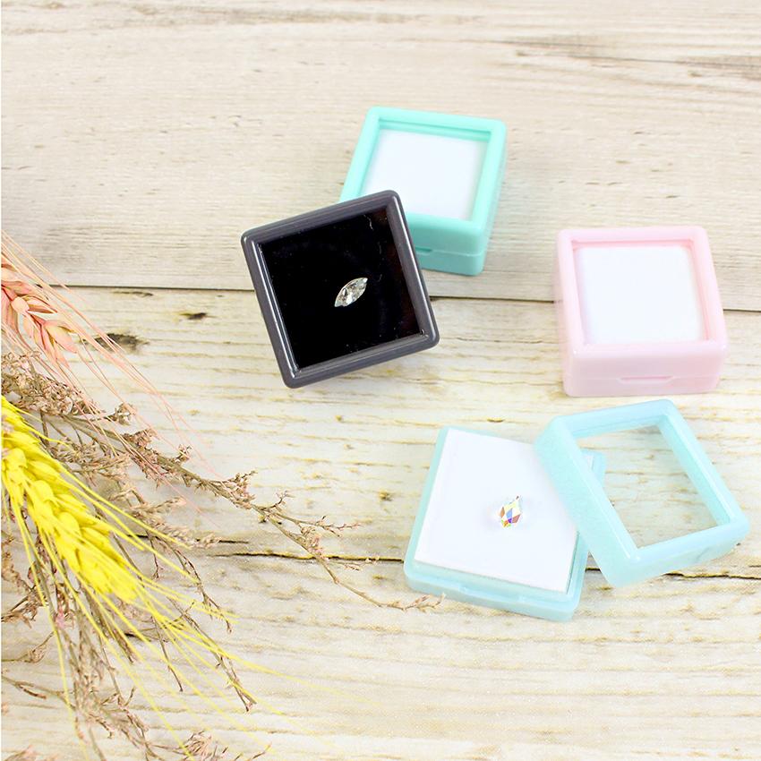 ビーズ ディスプレイ 用品 ルースケース 30×30mm 10個セット | 宝石