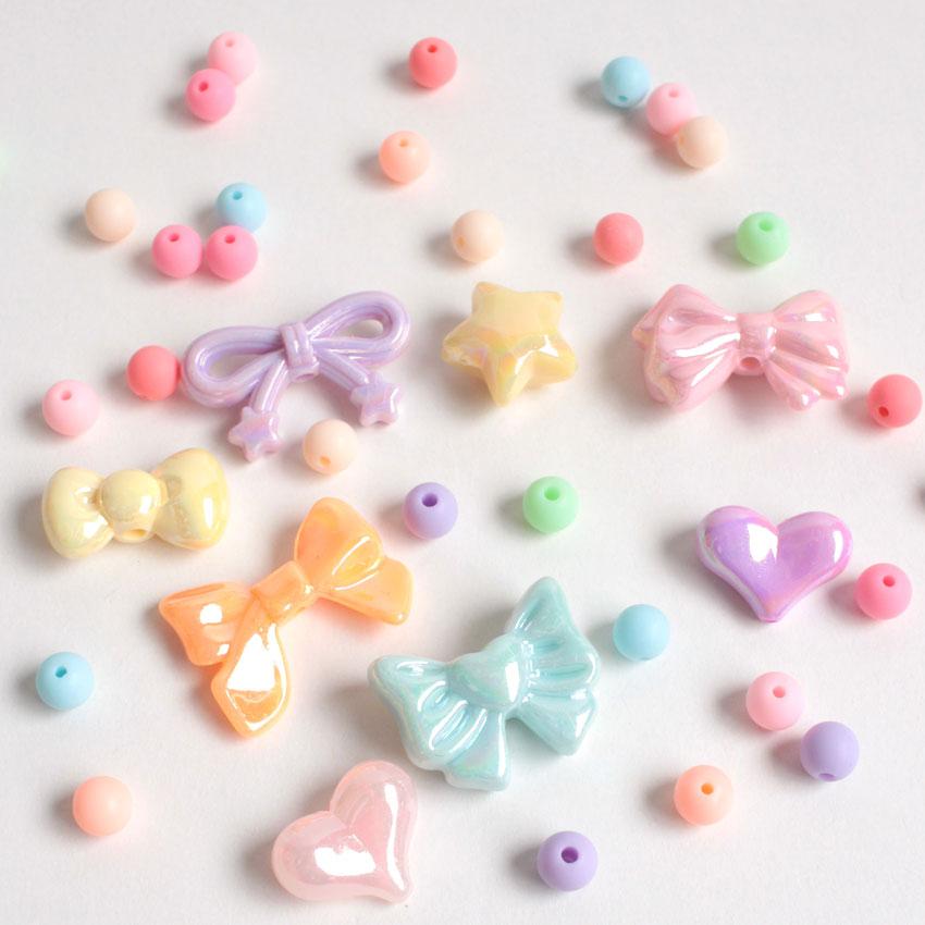 ビーズ アクセサリー パーツ ボールビーズ 8mm | アート 子供 女の子