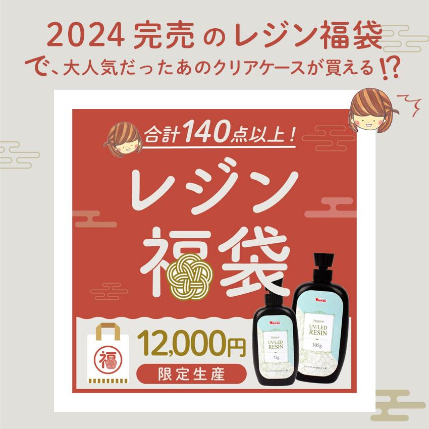 福袋☆ 新春☆B.レジン製作12種フルセット&豪華プレゼント付き(22,000円相当) 数量限定【2026 福袋】レジン豪華 福袋 【送料無料】レジン液 4種入り