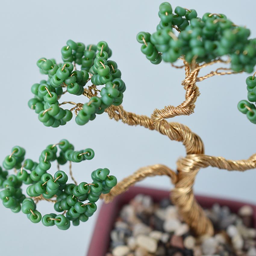 ネジッテ BONSAIキット | ビーズキット MIYUKI キット ねじって 盆栽ビーズキット 作成 手芸 |  | 11