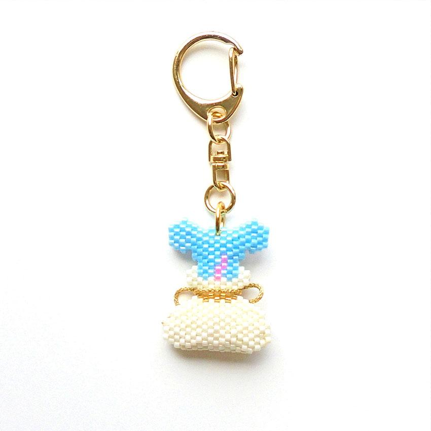 ホビックス ビーズキット 京・動物ことわざキーホルダー | ビーズ