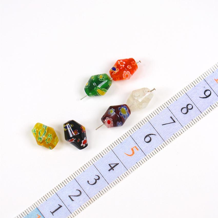 クラフトハートトーカイ ミルフィオリガラス18 変形 ミックス 約