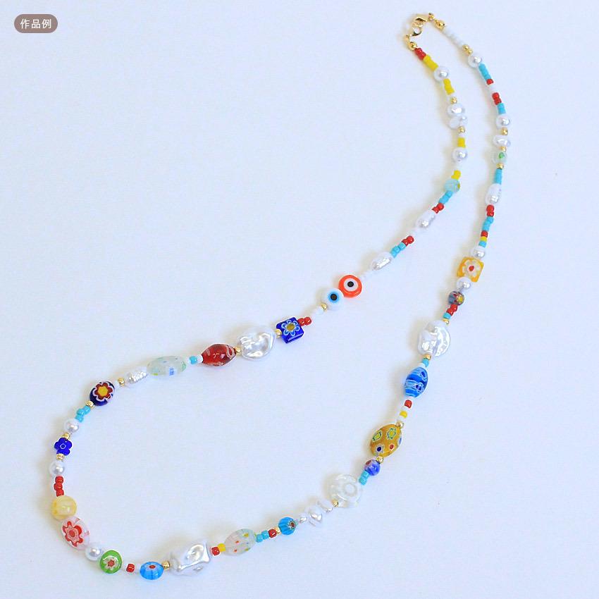 クラフトハートトーカイ ミルフィオリガラス18 変形 ミックス 約10