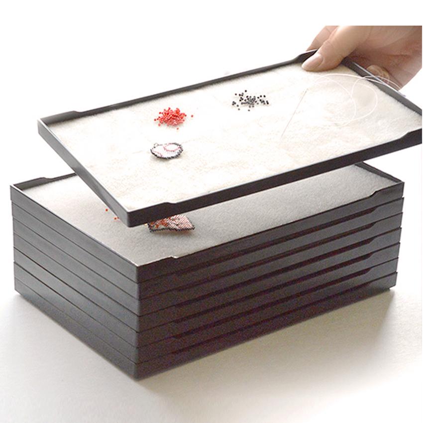 ビーズトレイ マット付 H7626 | MIYUKI ビーズ用 ビーズ道具 ビーズ