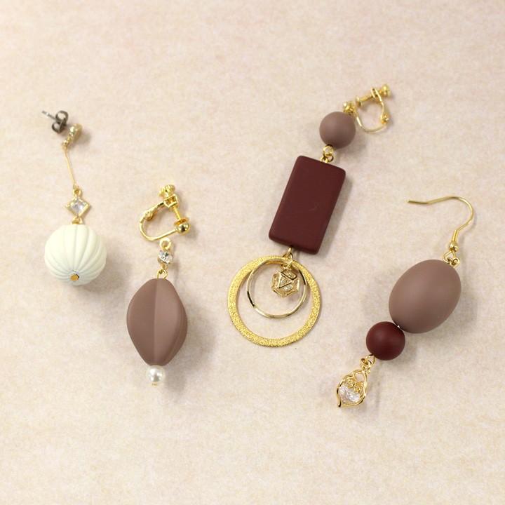 パーツセットT ジルコニア999円 クラフトハートトーカイ ジルコニアチャーム 両カン付 四角 約6.8mm 2