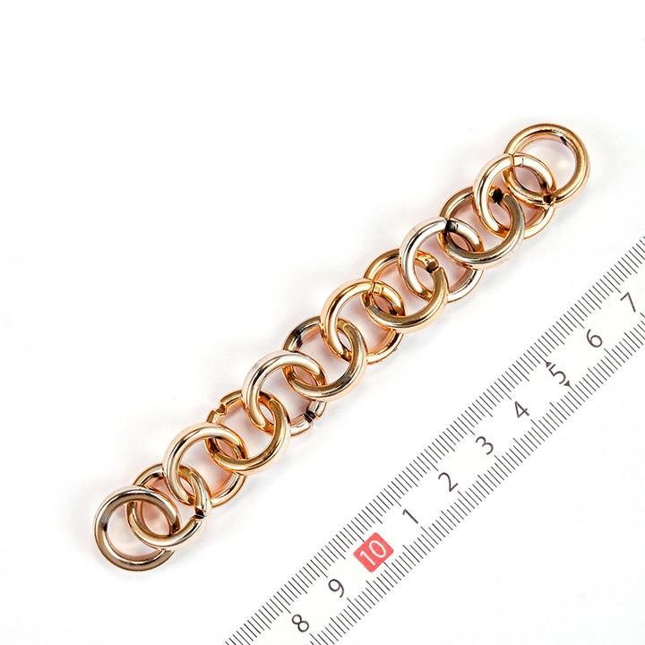 クラフトハートトーカイ アクリルチェーンパーツ 丸繋ぎ用 約17mm