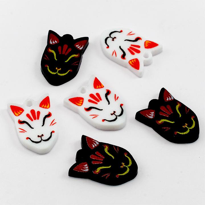 Mon Favori アクリルパーツ 狐面 6ヶ Fara 15 和調 和柄 和風 レジン ネイル Mon Favori モンファボリ 手作り ハンドメイド アクセサリー作り きつね キツネ 手芸材料の通販シュゲールyahoo 店 通販 Yahoo ショッピング