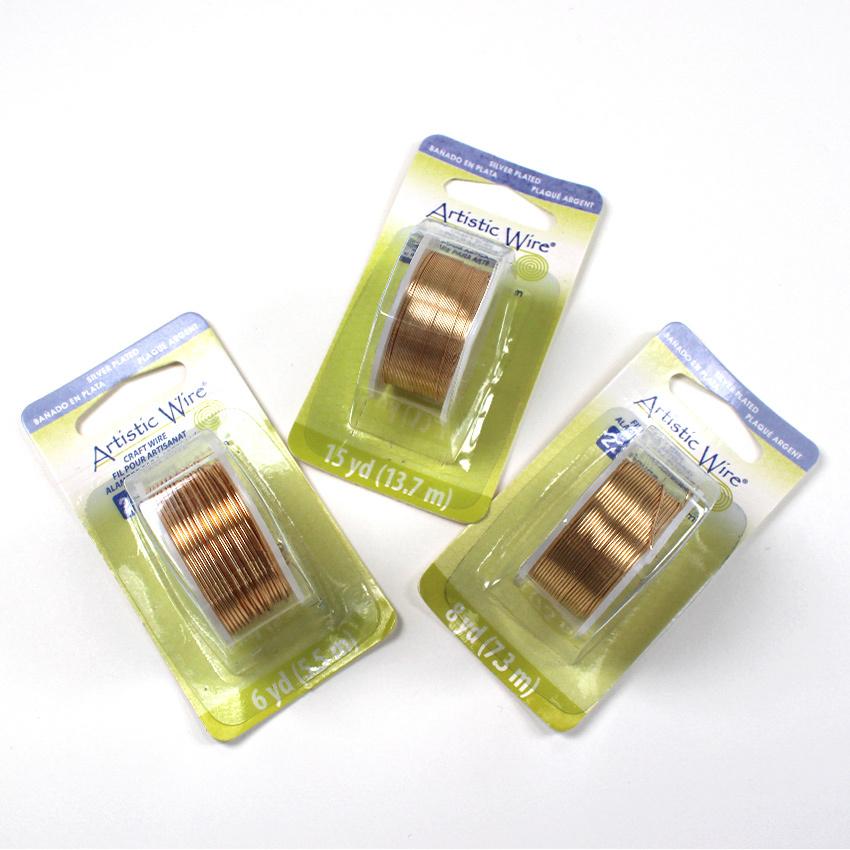 アーティスティックワイヤー #20〜#28 ゴールド｜ビーズ ワイヤー
