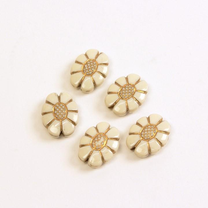 ビーズ 柄入りアクリルパーツ 花 Acd 005 5個 ビーズ アクリルビーズ 柄入り 花 フラワー 手芸材料の通販シュゲールyahoo 店 通販 Yahoo ショッピング