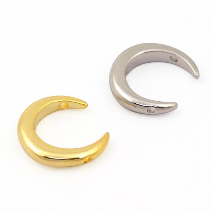 ムーン 通し穴 シルバー ゴールド ビーズ チャーム パーツ 月 ムーン 手芸材料の通販シュゲールyahoo 店 通販 Yahoo ショッピング