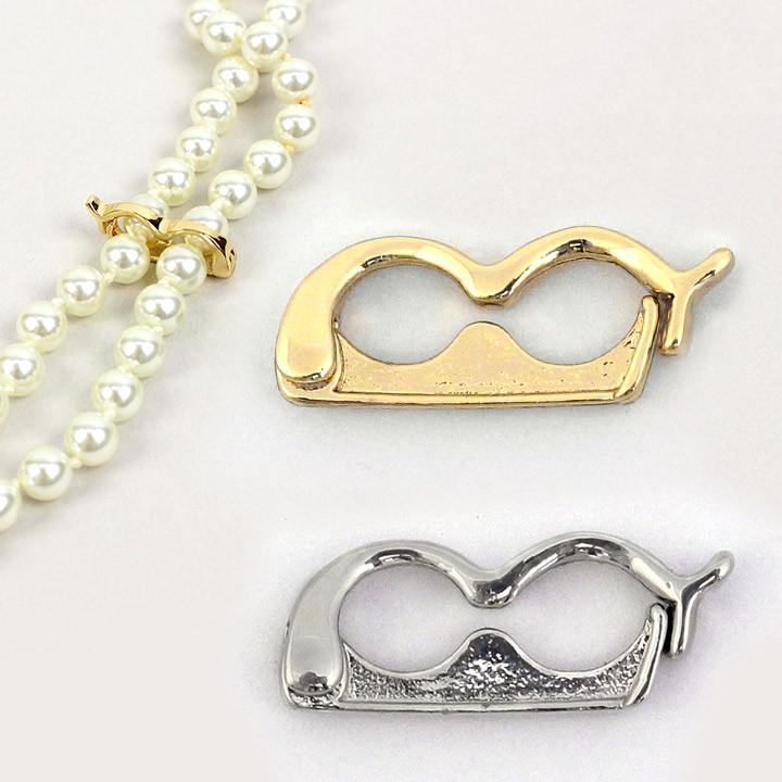 アクセサリー金具 ショートナー ゴールド シルバー｜ビーズ パーツ