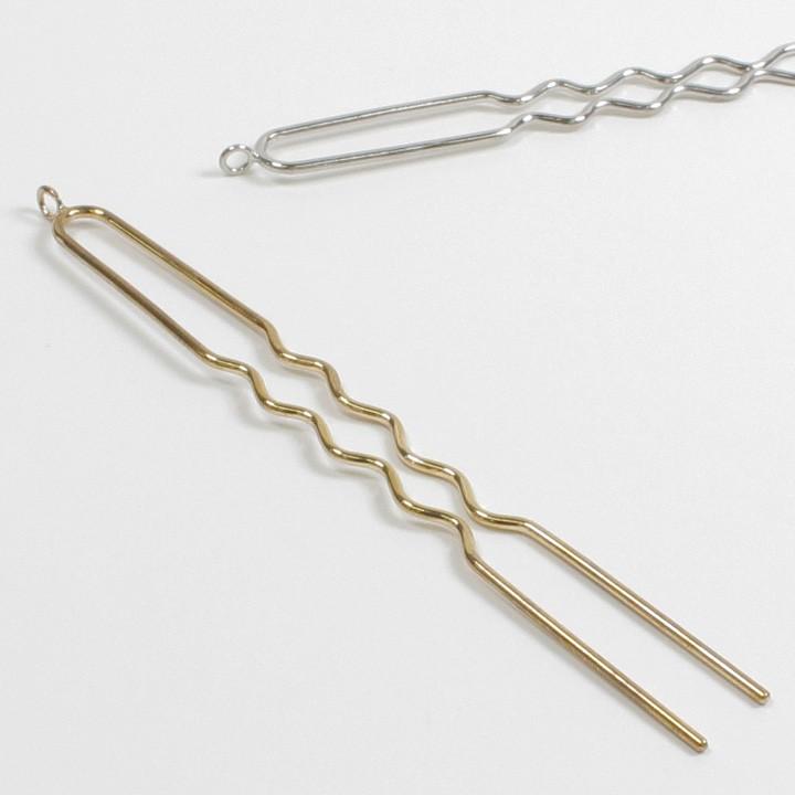 かんざしパーツ カン付き2また 100mm 髪飾り 金具 パーツ ヘア金具 ワイヤーかんざし 成人式 七五三 お正月 和装 和服 浴衣 着物 コスプレ 髪飾り 手芸材料の通販シュゲールyahoo 店 通販 Yahoo ショッピング