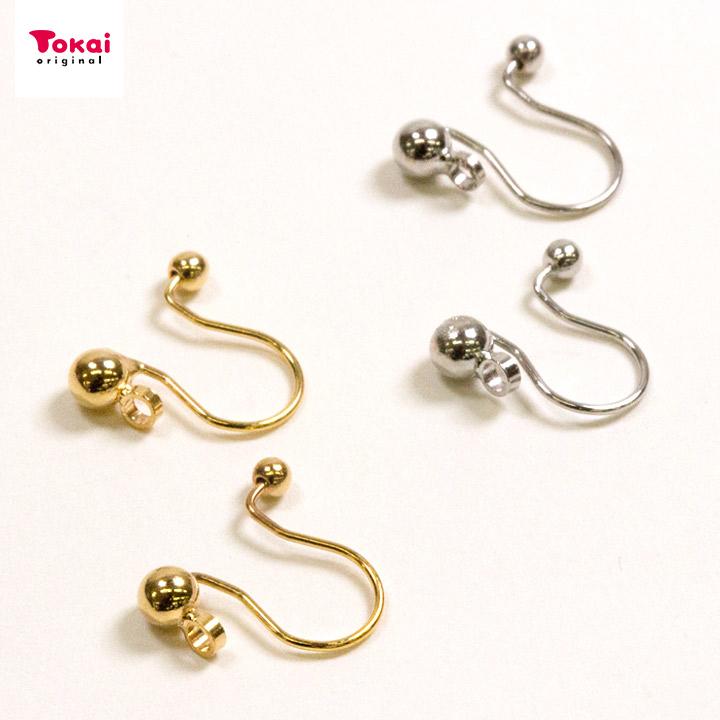 クラフトハートトーカイ オメガイヤリング金具 カン付 1ペア