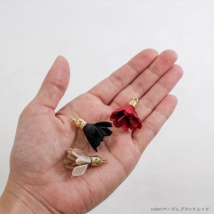 花びらタッセル 4個入り 全16色 | 花ぴら 花 パーツ フラワー