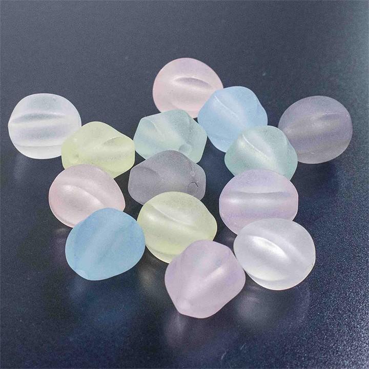 シーグラス風 アクリルビーズ ヘキサゴン型 2ヶ シーグラス アクリル ビーズ シーガラス ビーチグラス すりガラス 手芸材料の通販シュゲールyahoo 店 通販 Yahoo ショッピング