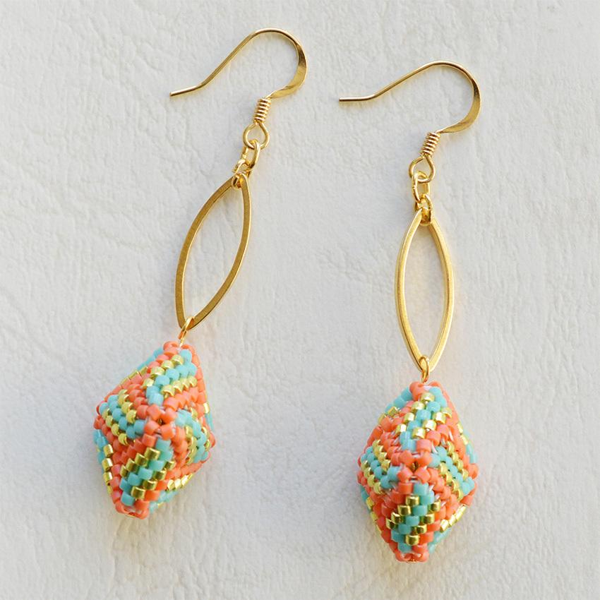 ジョンソンソリッド ステッチピアスキット 風車 ジョンソンソリッドステッチ キット ピアス アクセサリー キット ビーズステッチ 手芸 手芸材料の通販シュゲールyahoo 店 通販 Yahoo ショッピング