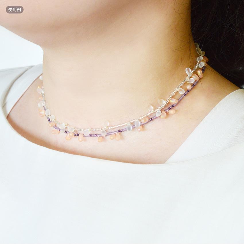 ‼️新品未開封品‼️サンヒットなどビーズネックレス&リング手作りキット10個 楽天市場】ビーズネックレスキット グリーンアップル | シード