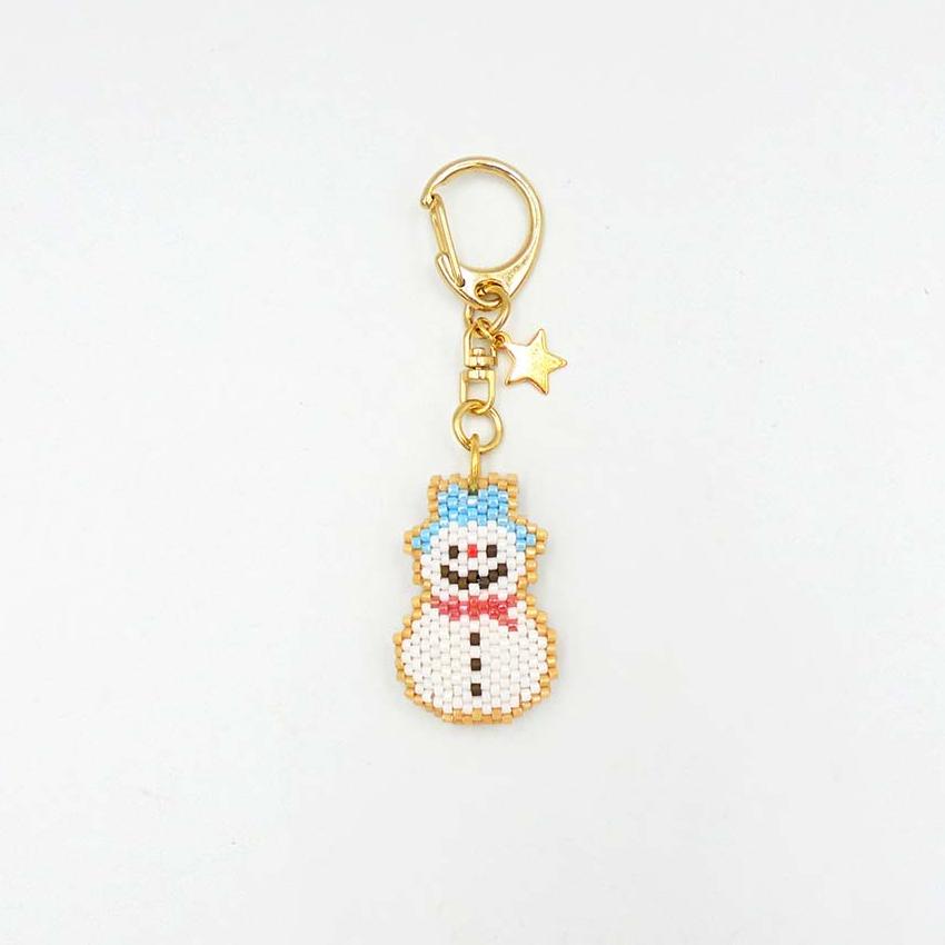 ビーズキット アイシングクッキー風キーホルダー クリスマス