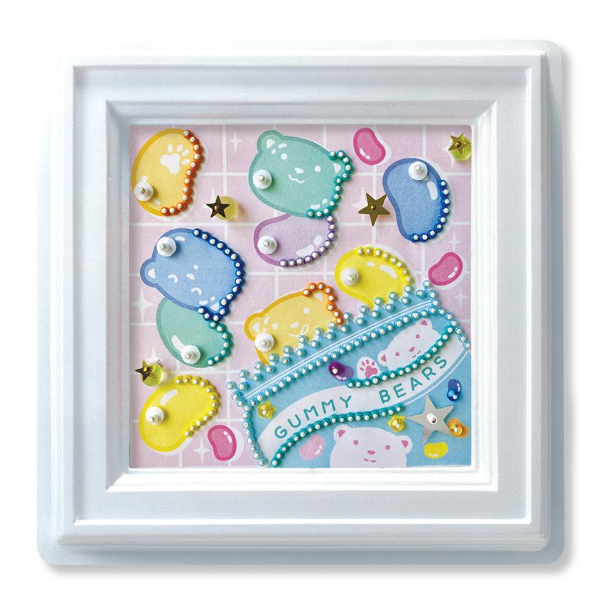 TOHO ビーズキット ミニプッシュ ぷにぷにくまグミ G-435 | 子ども