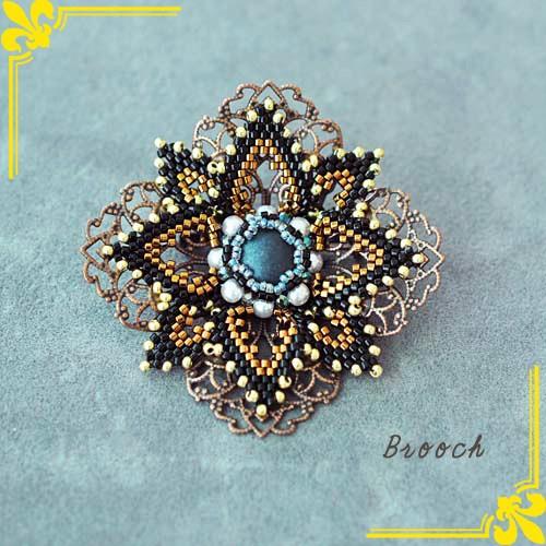 ビーズ アクセサリーキット アクセサリーコレクション ブローチ ブルー Ac 103 小物 ハンドメイド 手芸 手作り 手芸材料の通販シュゲールyahoo 店 通販 Yahoo ショッピング