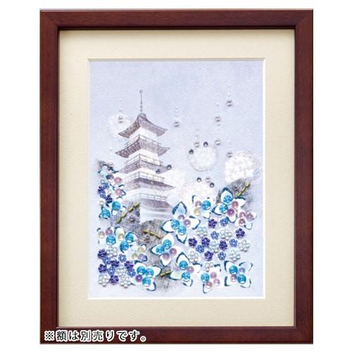 ビーズ メーカー MIYUKI ビーズデコール 日本の四季 6月 あじさい