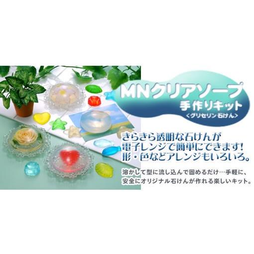 粘土 せっけん粘土 MNクリアソープ 手作りキット 美濃粘土 : 手芸材料