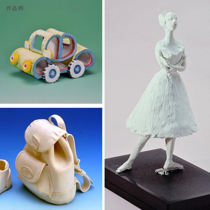 骨格オブジェ 紙粘土製 全長約110cm 引き取り限定 粘土 紙粘土 紙ねんどいろいろ クラフトクレー 白鳥 CEC : 手芸材料の