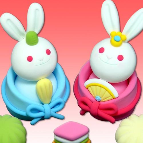 粘土 軽量粘土 天使のねんど クレイマジック 工作キット うさぎびな 手芸材料の通販シュゲールyahoo 店 通販 Yahoo ショッピング