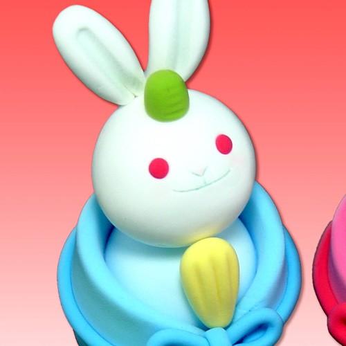 粘土 軽量粘土 天使のねんど・クレイマジック 工作キット うさぎびな