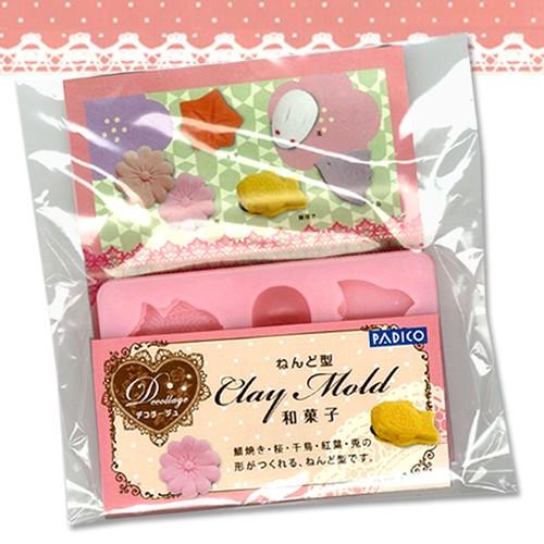 粘土 シリコーンホイップデコラージュ 粘土型 和菓子 パジコ 手芸材料の通販シュゲールyahoo 店 通販 Yahoo ショッピング