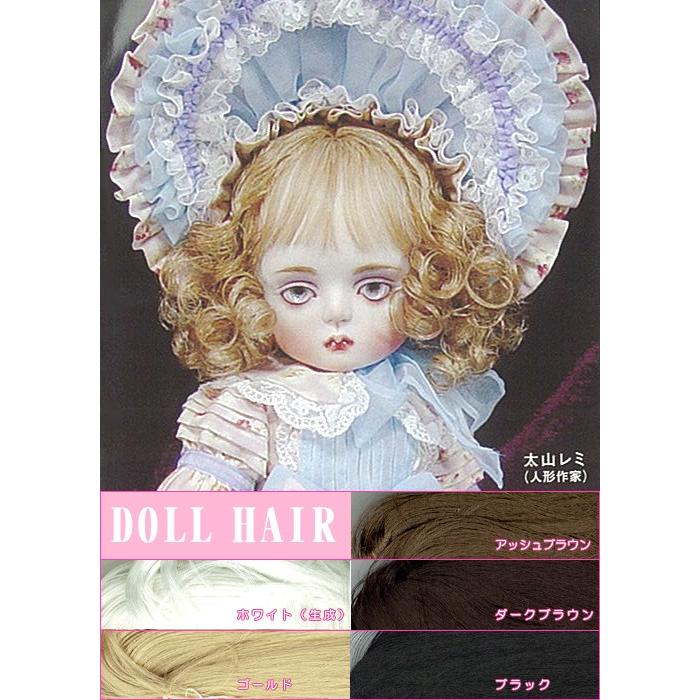 PADICO（パジコ） 粘土 副資材 人形作り用資材 レーヨン製ドールヘアー